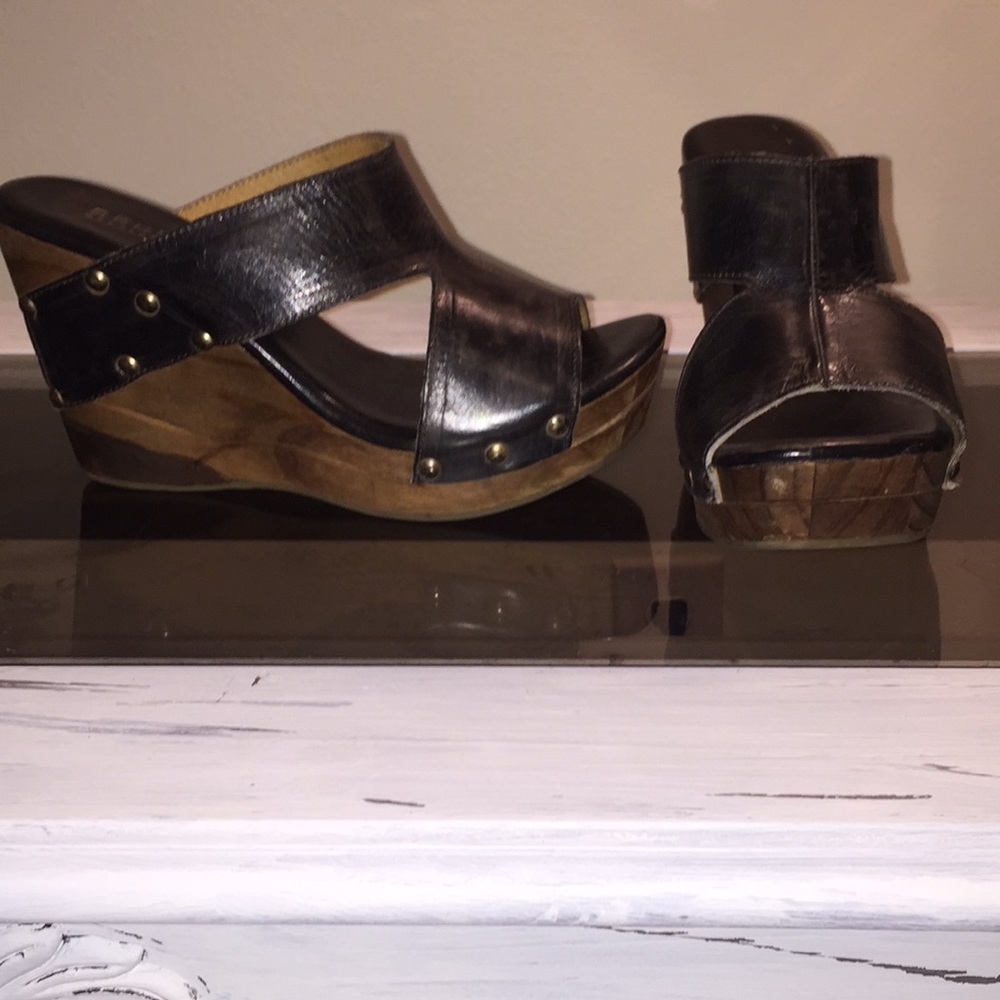 Bed Stu Wedges Size 8